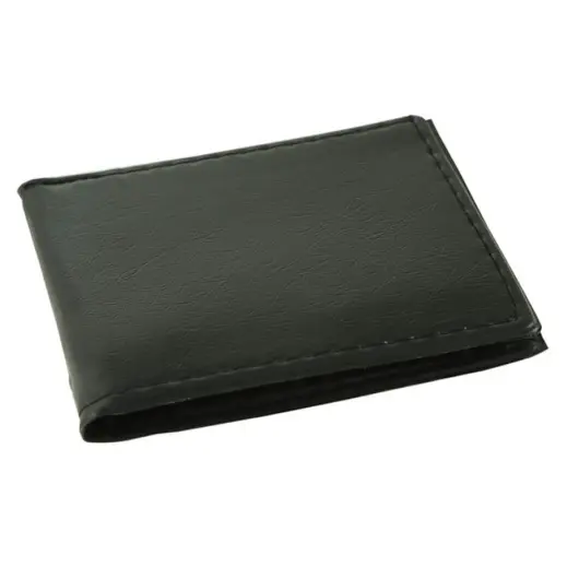 Mens PVC Wallet Closed